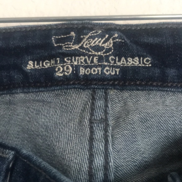 Levi Jeans 8/29 slight Curve Classic boot cut - Picture 3 of 5